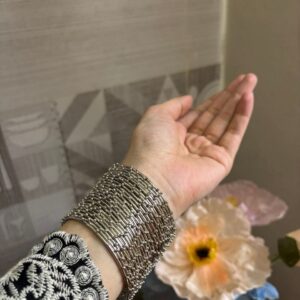 Metal Bangles silver (0759)