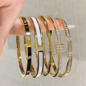 Stainless steel bracelet set (0168)
