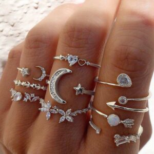 Ring Set Silver. Code: 0181slv