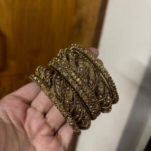 Metal Bangles Golden (0761)