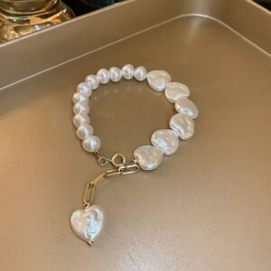 Pearl Bracelet love 0097