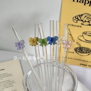bow Glass Straw (0214)