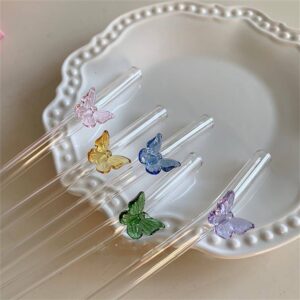 butterfly Glass Straw  (0765)