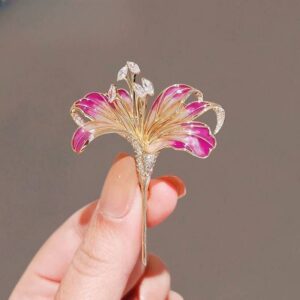 flower brooch (0814)