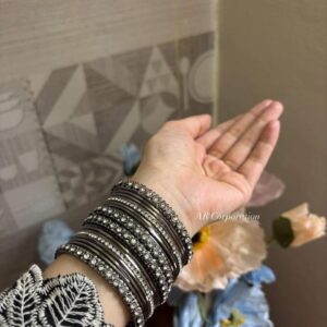 block  Metal Bangles (0830)