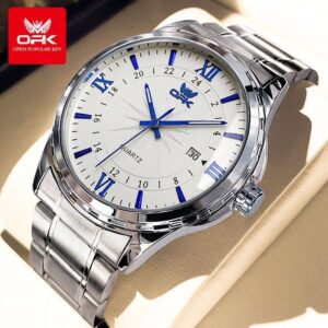mens wrist watch with box (0773)