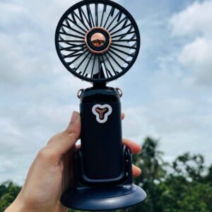Rechargable fan with removable stand  (0794)